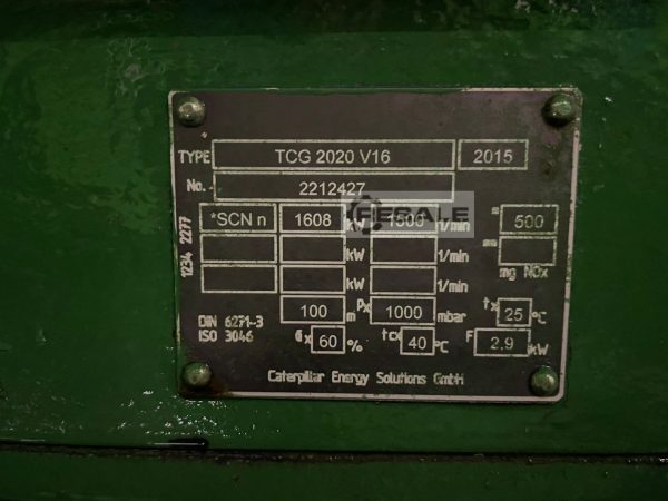 Gas generators MWM TCG2020V16 - Image 5