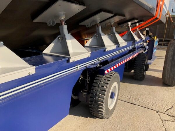 Straddle Truck - Unused 60-ton PDN RTG. Single top beam type. New 2023, never assembled. - Image 5