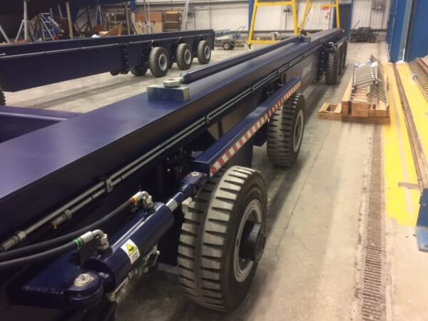 Straddle Truck - Unused 60-ton PDN RTG. Single top beam type. New 2023, never assembled. - Image 9
