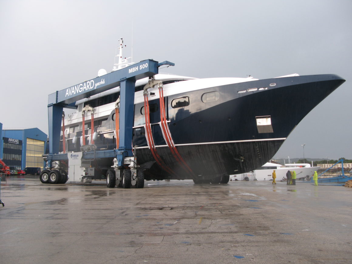 Mobile Boat Hoist