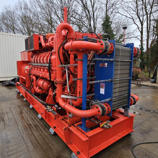 Used Broadcrown Paxman 2550kva Diesel Generator - Image 3
