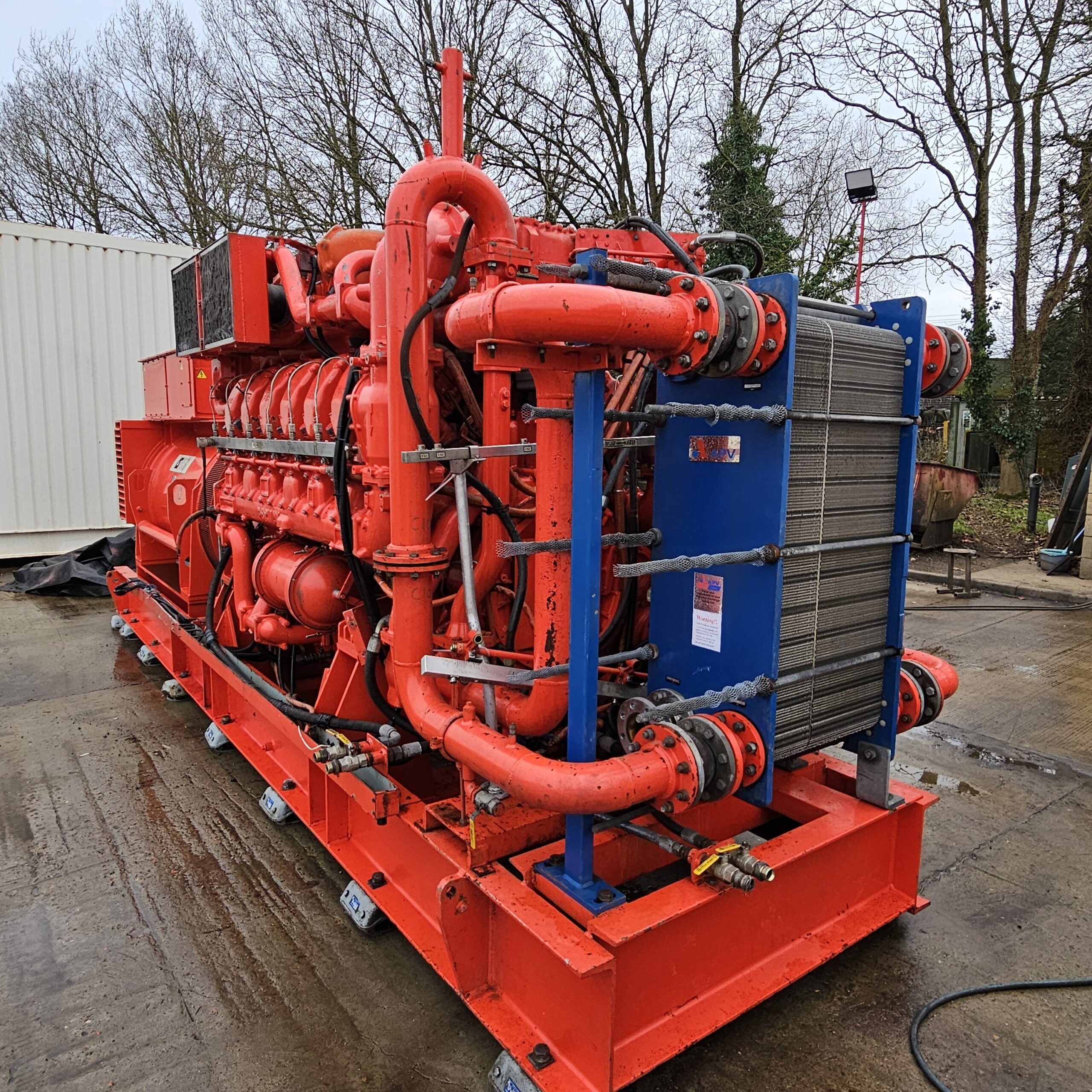 Used Broadcrown Paxman 2550kva Diesel Generator - Image 3