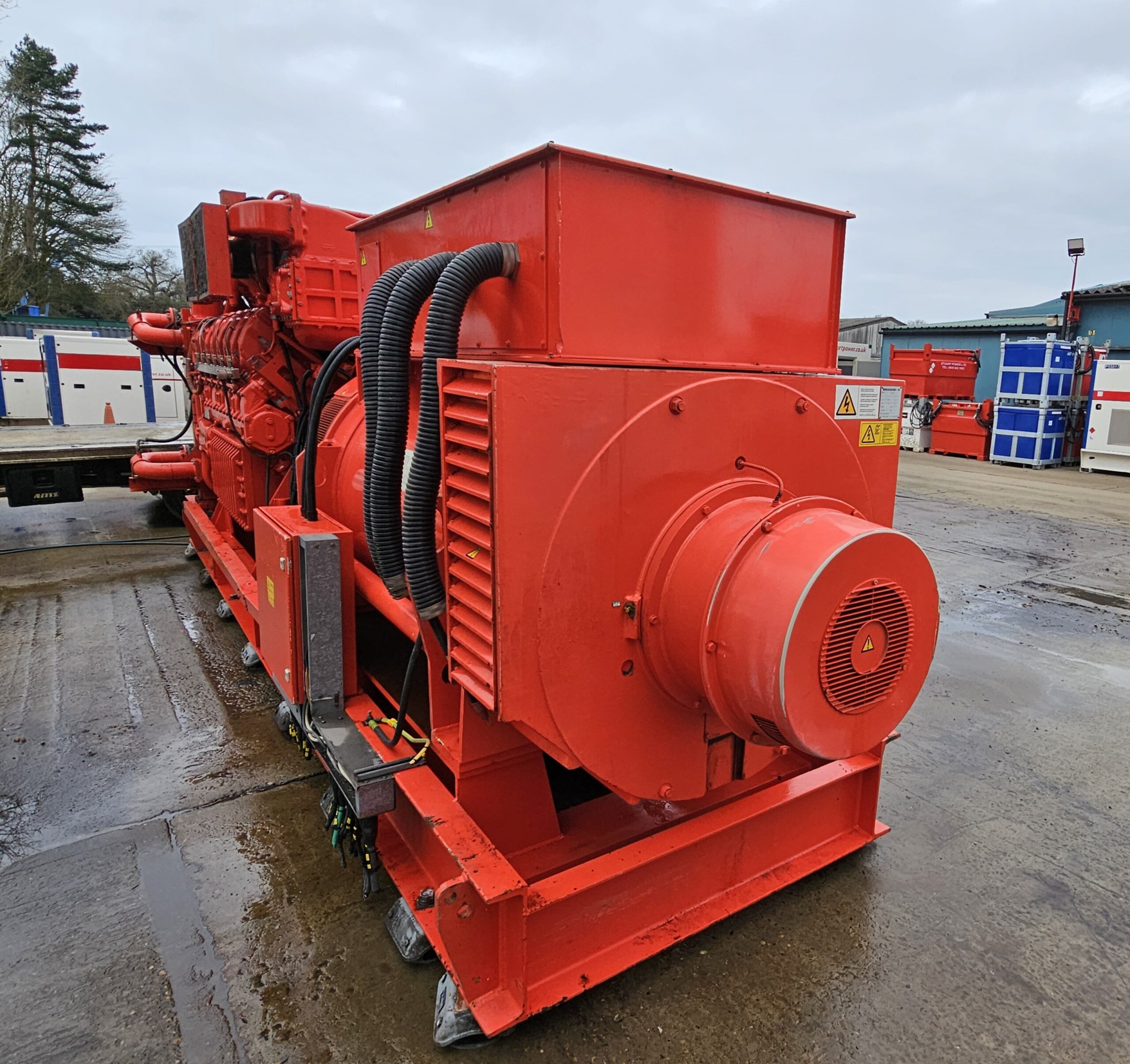 Used Broadcrown Paxman 2550kva Diesel Generator - Image 4