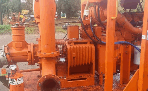 Used Sykes HH150 8inch Water Pump - Image 3