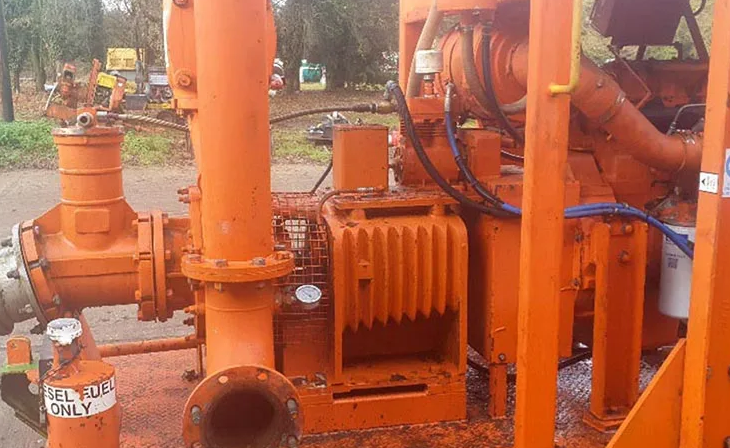 Used Sykes HH150 8inch Water Pump - Image 3