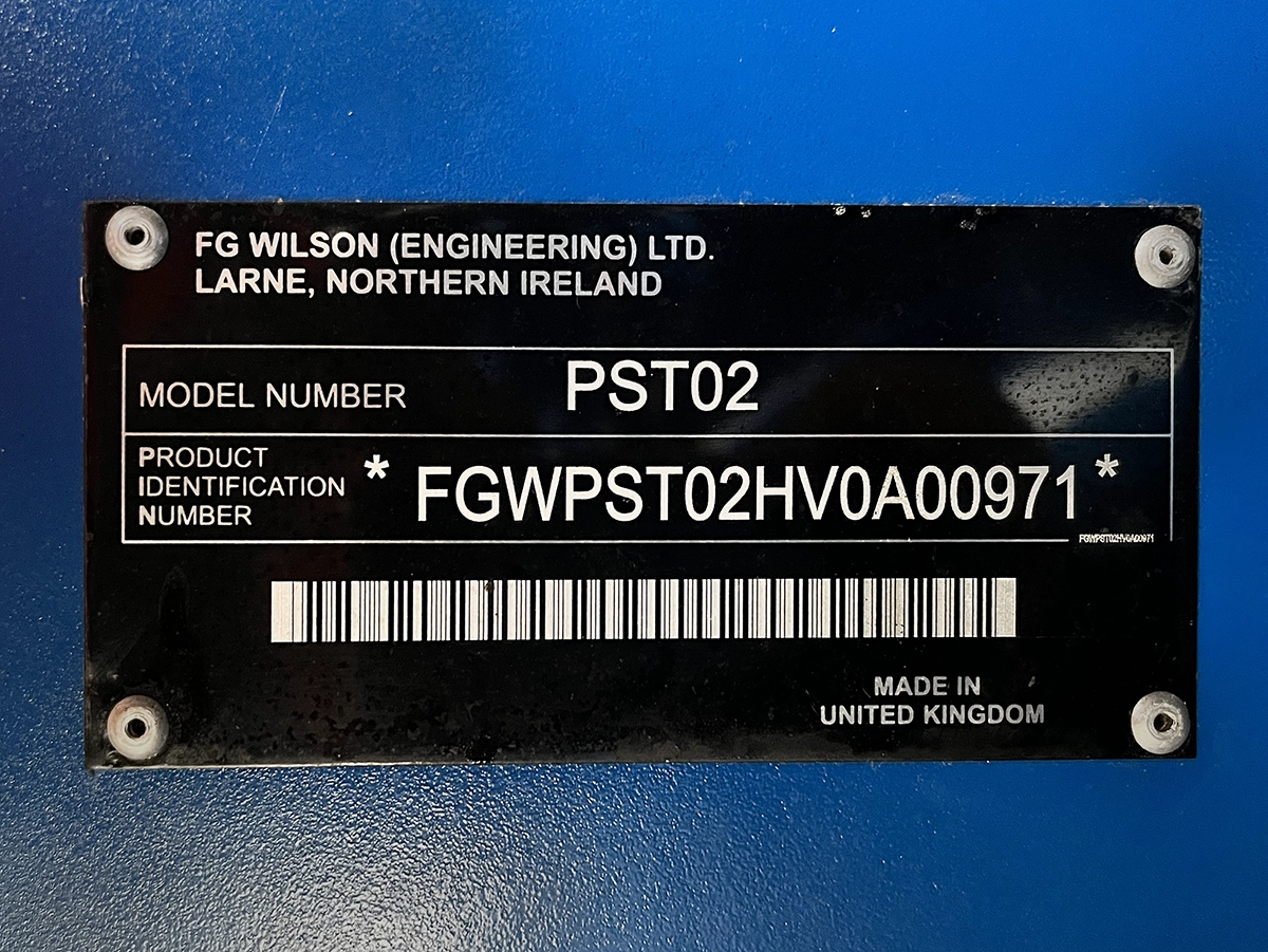 Used FG Wilson Perkins 1650kVA 1320kW Diesel Generator XP150016 - Image 8