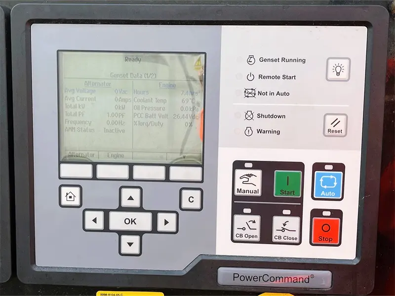 Used Cummins 706kVA 568.8kW Diesel Generator XP70016 - Image 3
