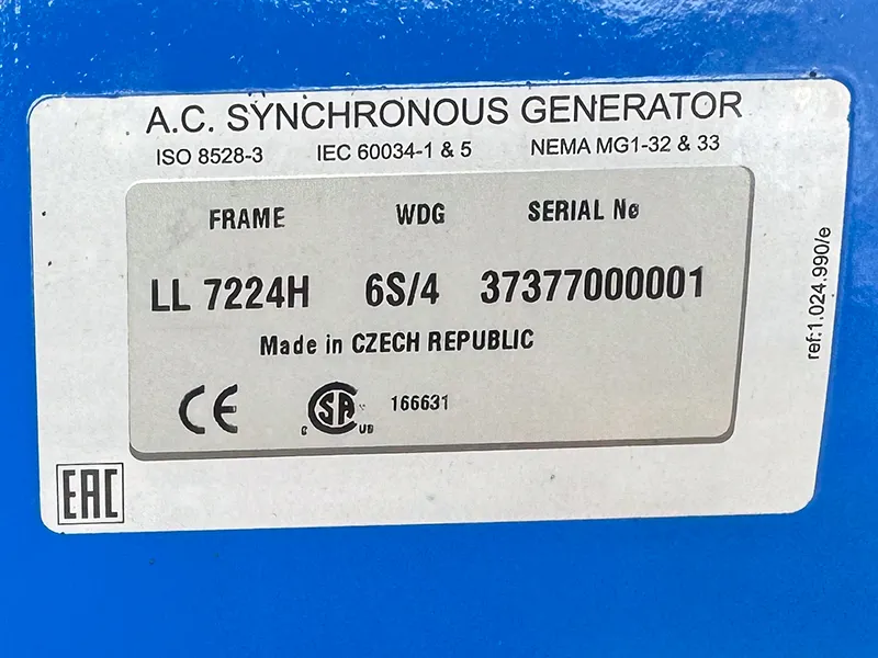 Used FG Wilson Perkins 715kVA 572kW Diesel Generator XP70018 - Image 13