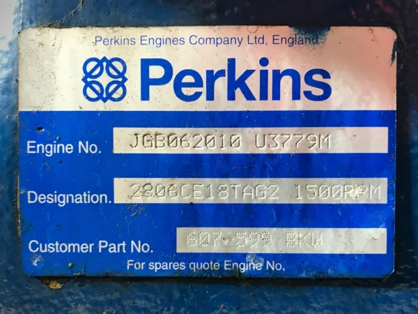 Used FG Wilson Perkins 700kVA 560kW Diesel Generator XP7006 - Image 16