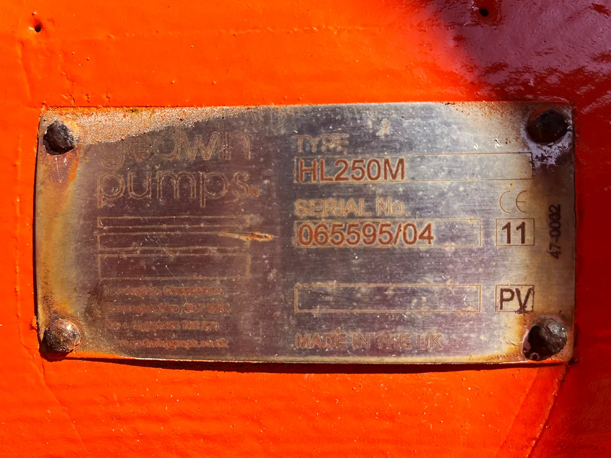 Used Godwin HL250M 12inch Pump - Image 6
