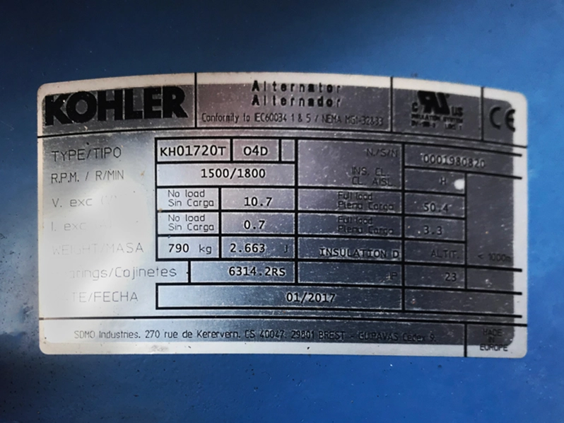 Used SDMO Doosan 330kVA 264kW Diesel Generator XP30040 - Image 8