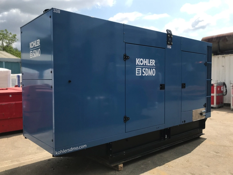 Used SDMO Doosan 330kVA 264kW Diesel Generator XP30040 - Image 2