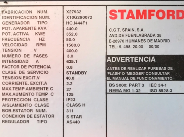 Used JCB Scania 440kVA 352kW Diesel Generator XP45018 - Image 16
